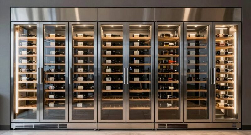 top dual zone wine coolers