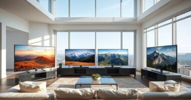 top glare resistant living room tvs
