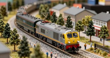 top ho scale train sets