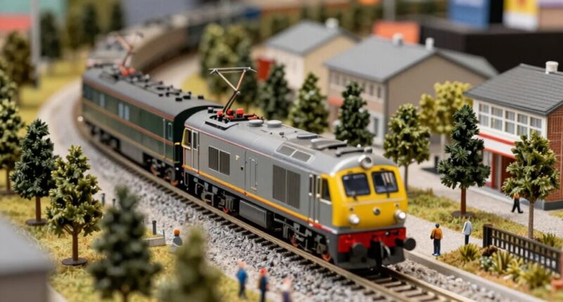 top ho scale train sets