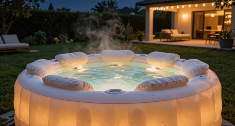 top inflatable hot tubs