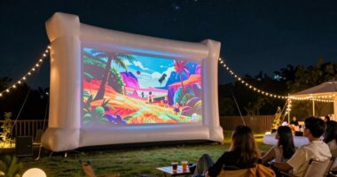 top inflatable projector screens