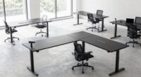 top l shaped desks