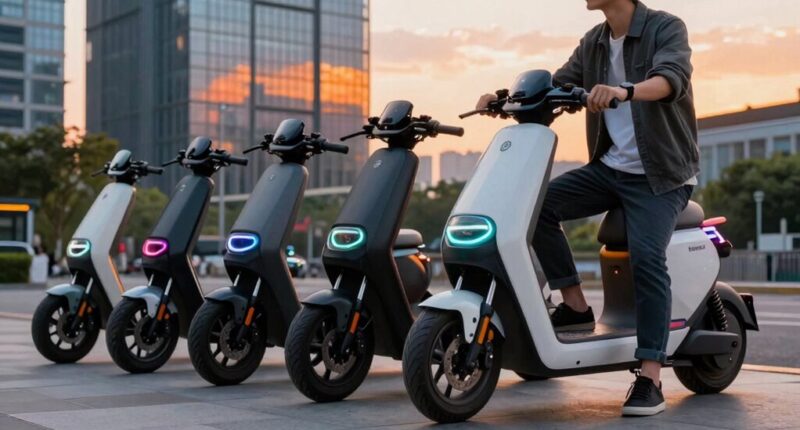 top long range adult scooters
