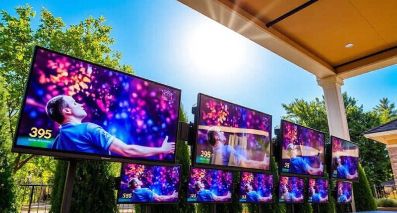 top outdoor weatherproof tvs