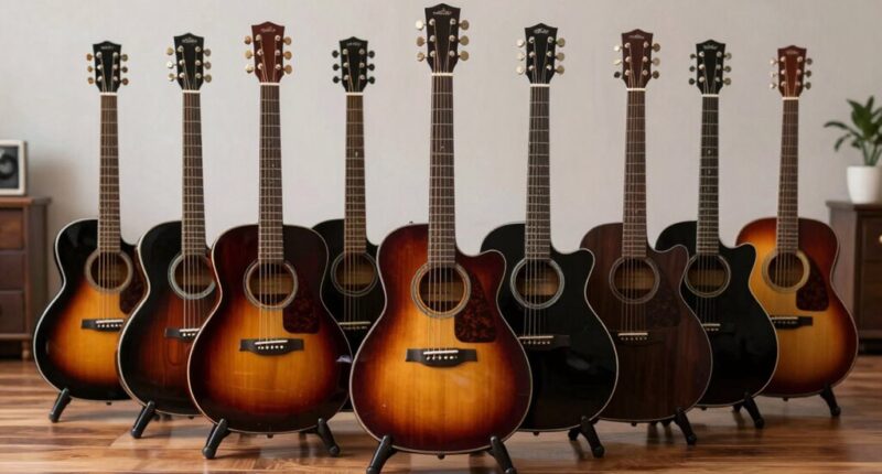 top premium acoustic electric guitars