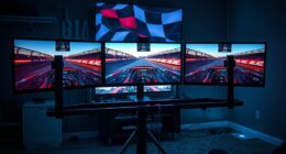 top sim racing monitor stands