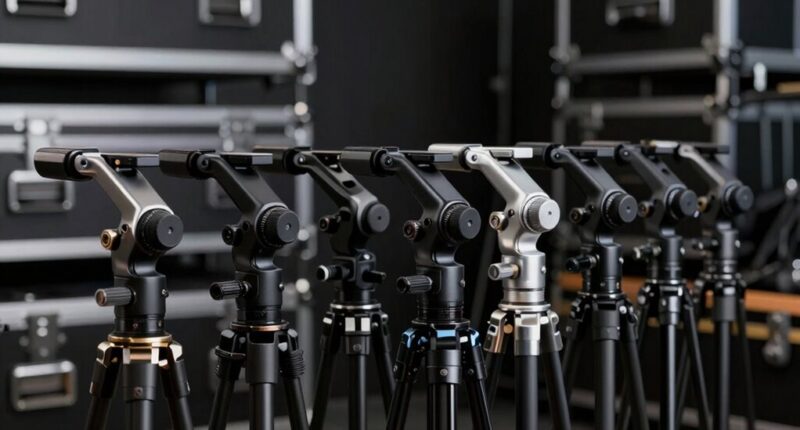 top tripod fluid heads