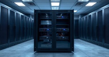 top ventilated av cabinets