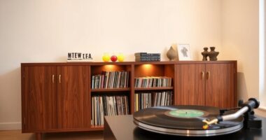 top vinyl record cabinets