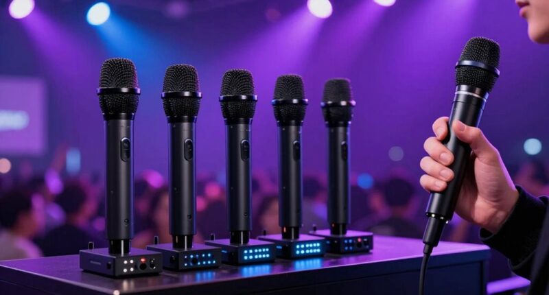 top wireless stage microphones