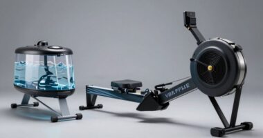 types of rowing machines