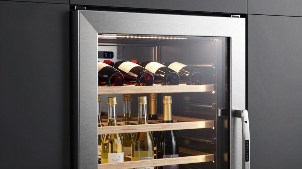 wine storage and features