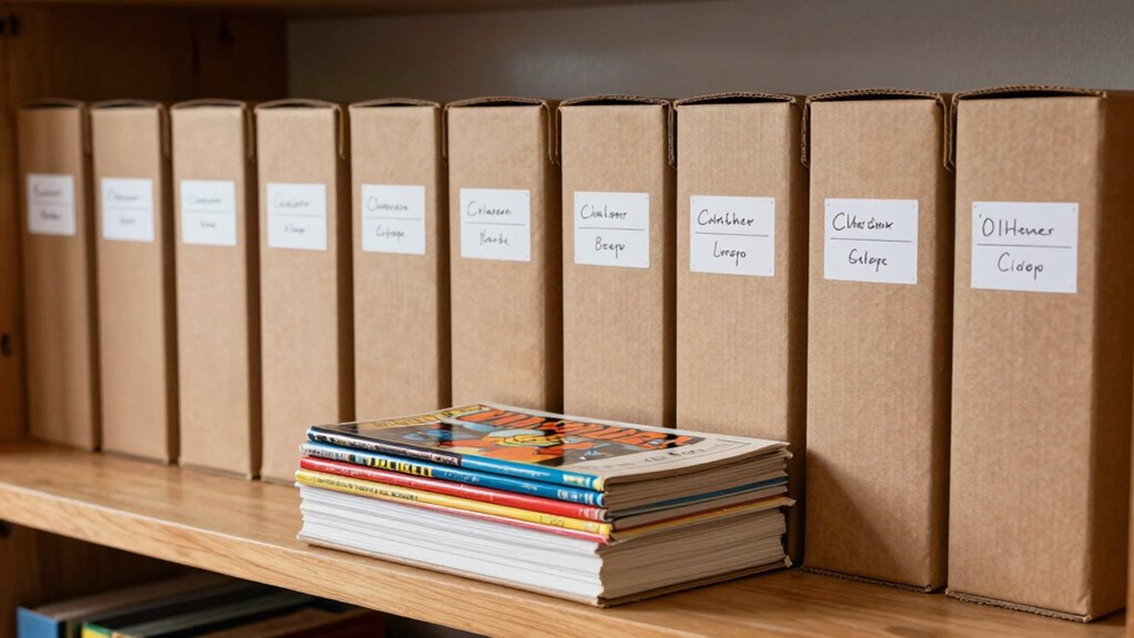 archival storage preserves comic integrity