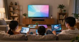 background entertainment s attention shift