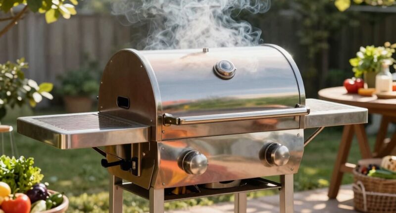 consistent smoky grilling experience