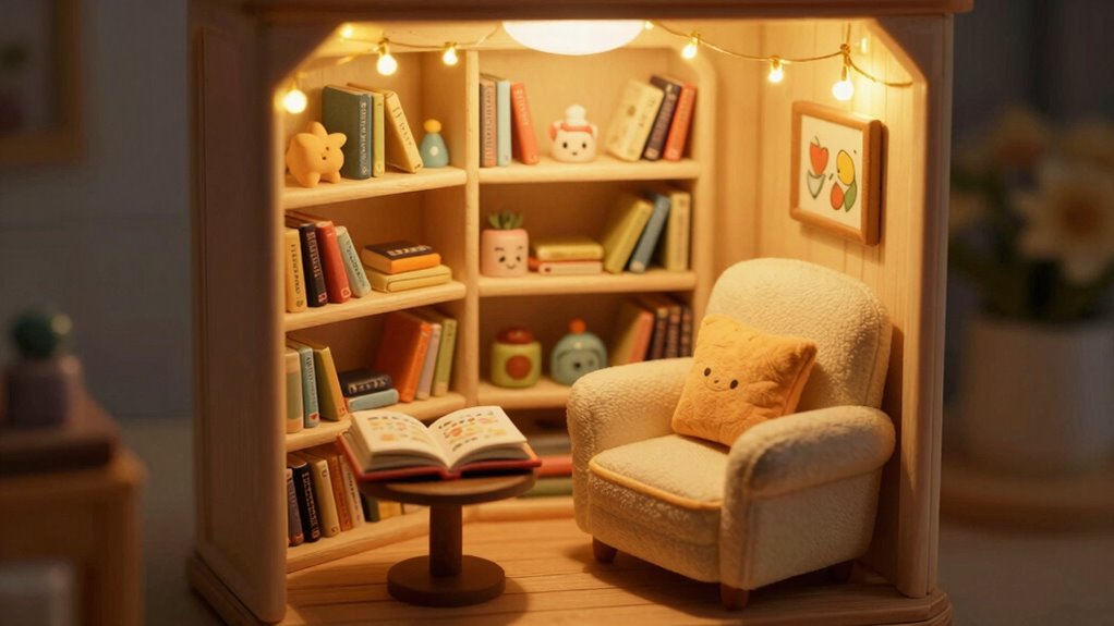cozy inspiring reading retreat