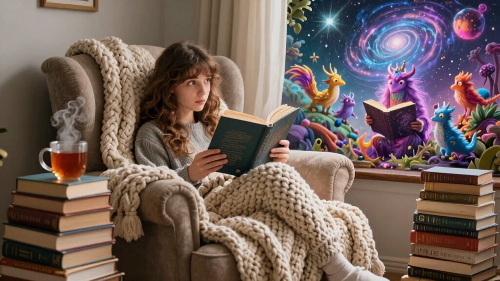 cozy vs escapist reading