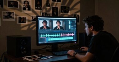 editing enhances dramatic tension