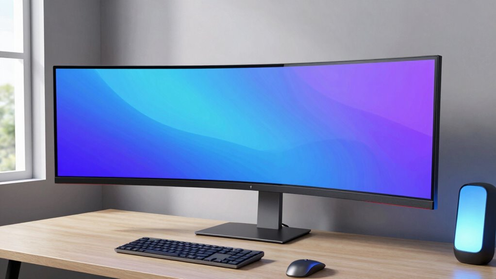ergonomic ultrawide monitor setup