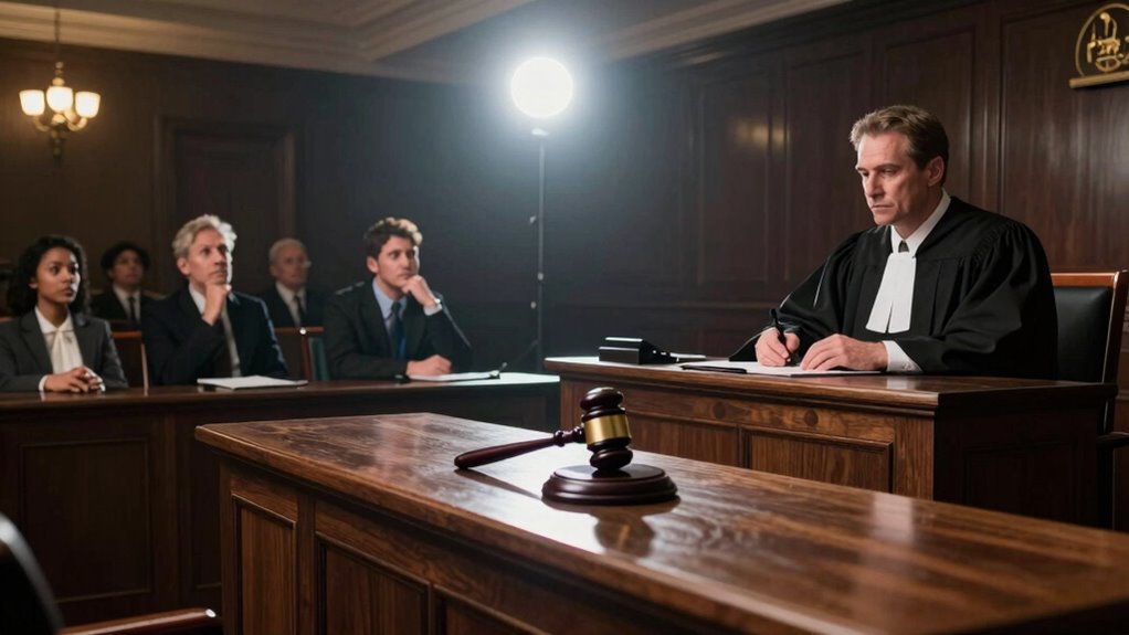 intense courtroom drama unfolds