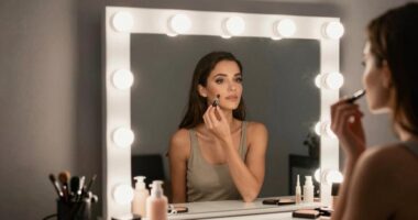 lighting affects makeup application