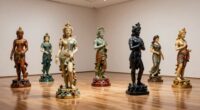 lightweight impressive resin statues