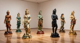 lightweight impressive resin statues