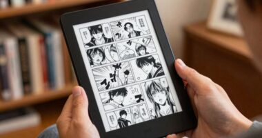 manga readability depends on screen size