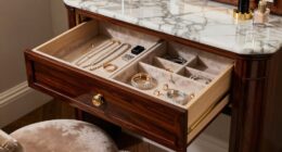 matching jewelry storage routine