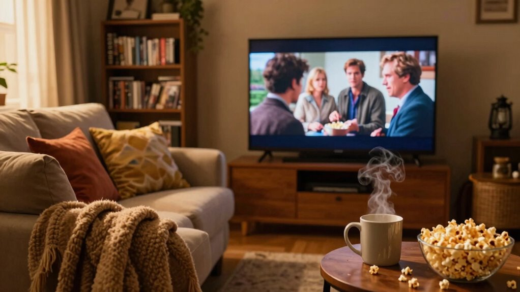 nostalgic comfort through rewatching