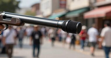 optimal distance for shotgun mics