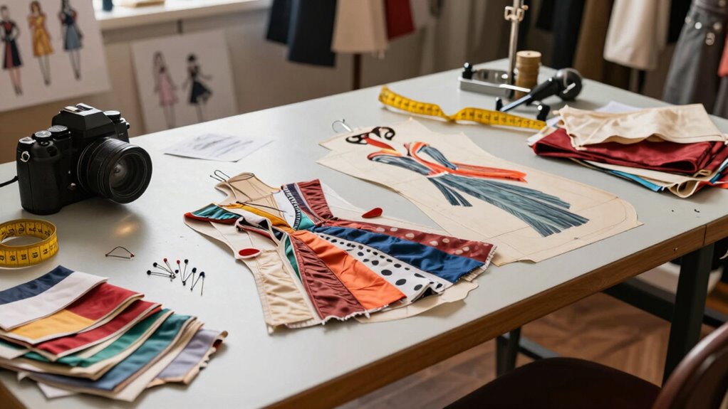 optimal sewing workspace organization