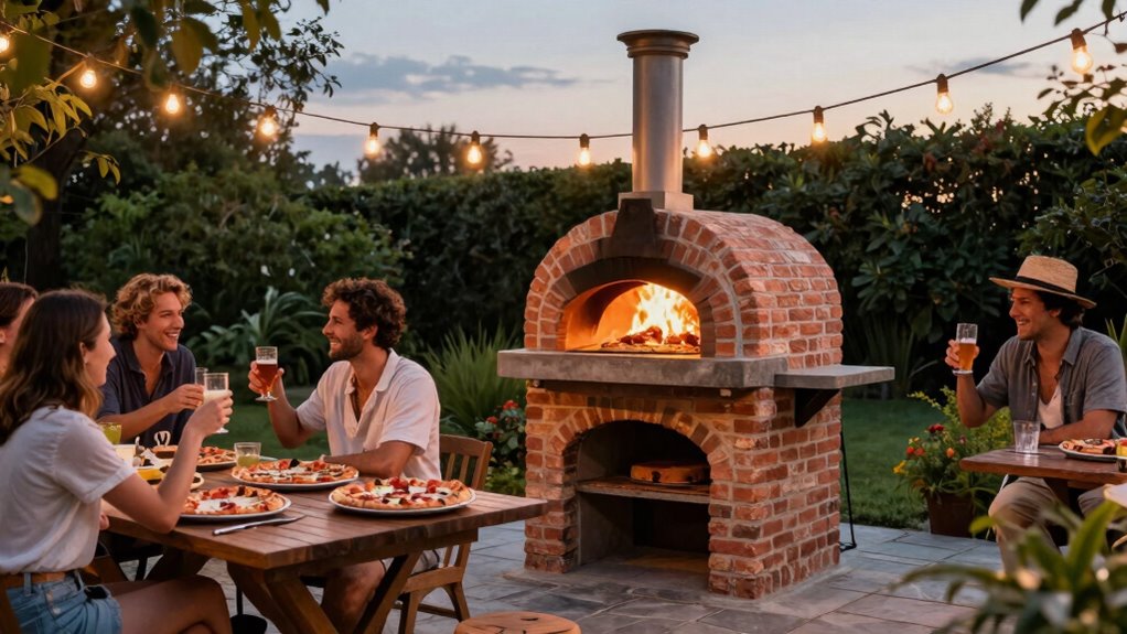 outdoor pizza oven benefits