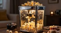popcorn machine enhances movie night