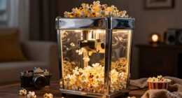 popcorn machine enhances movie night