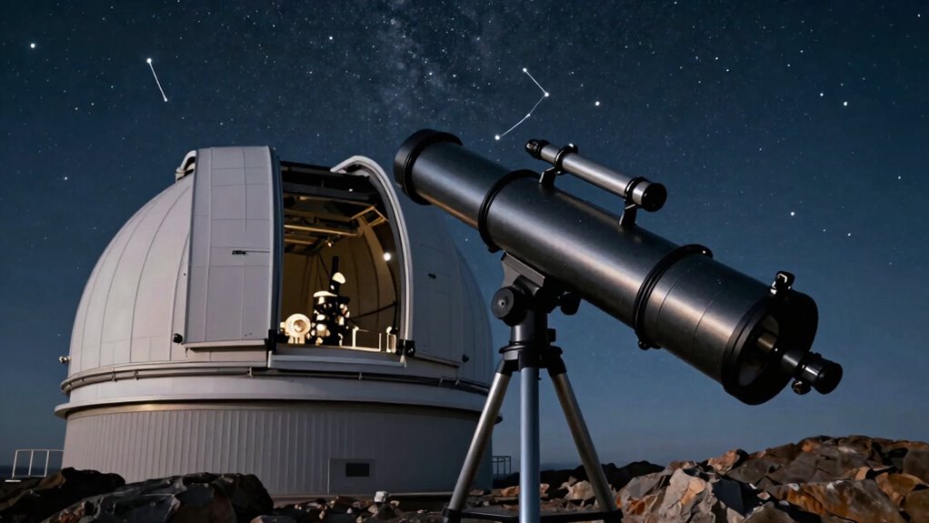 precise manual telescope calibration
