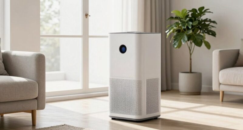 properly sized air purifiers