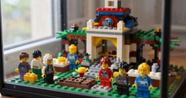 protect lego collectibles from dust