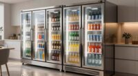 quiet beverage fridge options