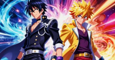 rivalry fuels anime narrative