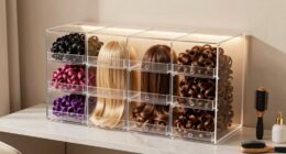 smart storage simplifies wig styling