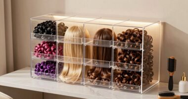 smart storage simplifies wig styling