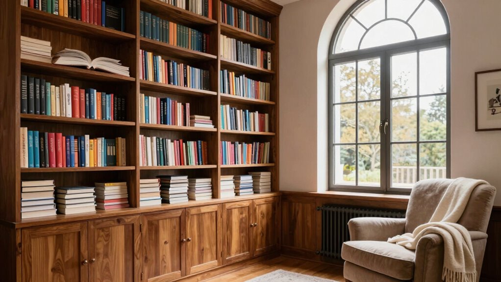 thoughtful organization enhances ambiance