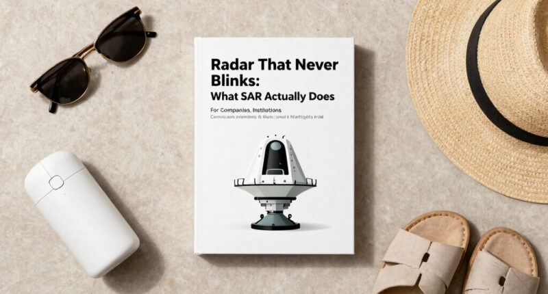 Radar That Never Blinks: What SAR Actually Does — for Companies, Institutions, and Governments