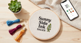 Sunny Side Ink Scales Live Embroidery Coast To Coast