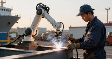 HII Expands Welding Automation At Ingalls Shipbuilding Through Partnership With HD HHI