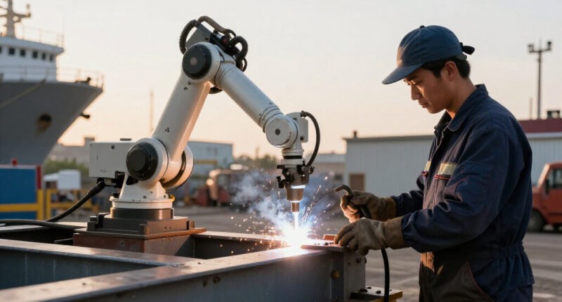 HII Expands Welding Automation At Ingalls Shipbuilding Through Partnership With HD HHI