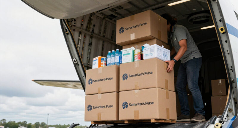 SAMARITAN'S PURSE AIRLIFTS CRITICAL RELIEF SUPPLIES TO COLOMBIA FOR EARTHQUAKE SURVIVORS
