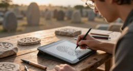 The Cutting Edge Of SVG Carving: AI's Influence On 'The Runestone Field'